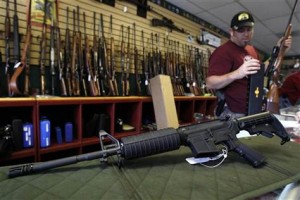 Denver Gun shop after Aurora Shooting Incident